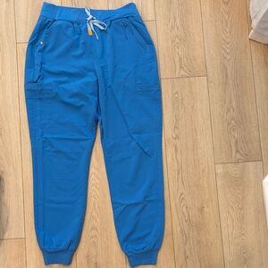 Figs Capri Blue Jogger Scrub Pants